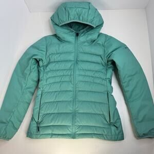 Dakine Deville Down Mid Layer Jacket Women's Small Lagoon Green